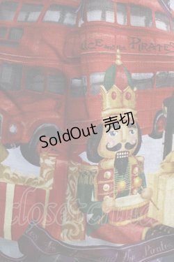 画像4: ALICE and the PIRATES / Nostalgic Gift〜くるみ割り人形と大切な想い出〜柄ジャンパースカートI Free パープル H-25-01-04-011-PA-OP-NS-ZH