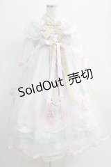 BABY,THE STARS SHINE BRIGHT / SA・KU・RA Papillonageワンピースset Free サックス H-25-01-04-002-BA-OP-NS-ZH