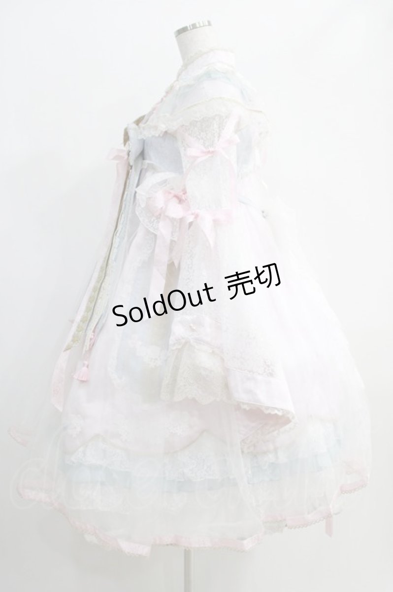 画像2: BABY,THE STARS SHINE BRIGHT / SA・KU・RA Papillonageワンピースset Free サックス H-25-01-04-002-BA-OP-NS-ZH (2)