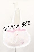 Ank Rouge / フリルトートバッグ  ピンク H-25-01-05-031-CA-BG-NS-ZH