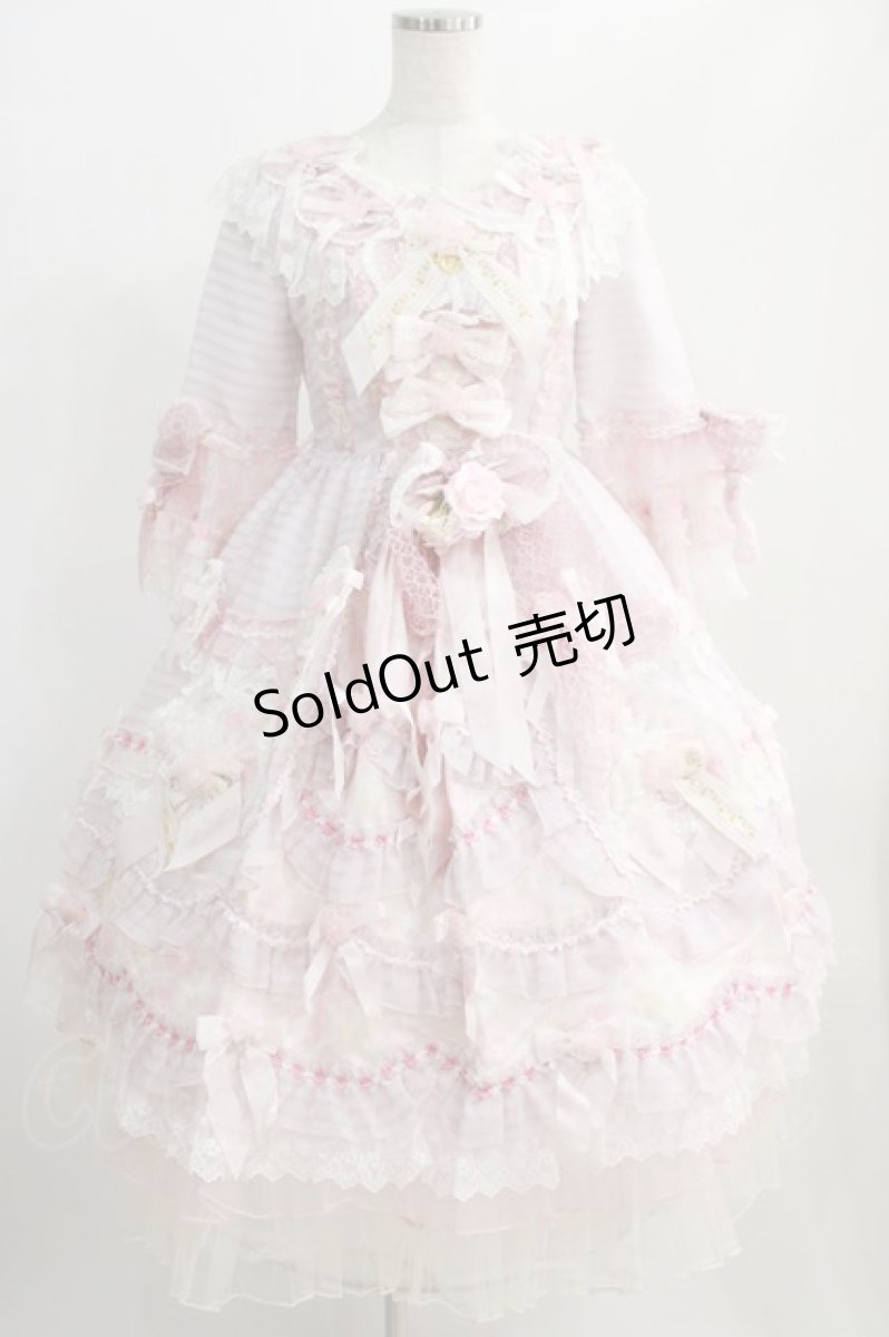 画像1: BABY,THE STARS SHINE BRIGHT / Thumbelina Floral Princessワンピースドレス Free ピンク H-25-01-05-1083-BA-OP-NS-ZH (1)