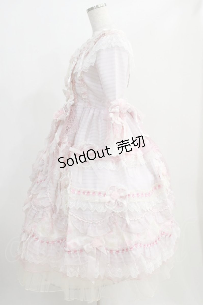 画像2: BABY,THE STARS SHINE BRIGHT / Thumbelina Floral Princessワンピースドレス Free ピンク H-25-01-05-1083-BA-OP-NS-ZH (2)