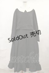 m petit by misako / サンリオキャラクターズコラボ クロミワッペン付きワンピース LL ブラック H-25-01-05-018-LO-OP-NS-ZH