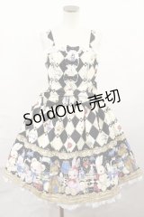 Angelic Pretty / Wonder Toy ジャンパースカートSet Free ブラック H-25-01-05-002-AP-OP-NS-ZH