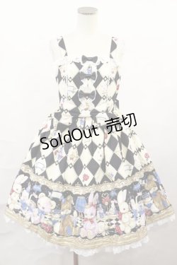 画像1: Angelic Pretty / Wonder Toy ジャンパースカートSet Free ブラック H-25-01-05-002-AP-OP-NS-ZH