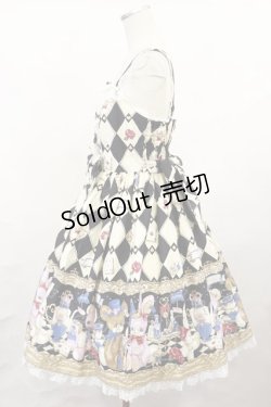 画像2: Angelic Pretty / Wonder Toy ジャンパースカートSet Free ブラック H-25-01-05-002-AP-OP-NS-ZH