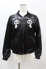 Candy Stripper / ANARCHY PEPE SOUVENIR JACKET S 黒 H-25-01-06-044-PU-JA-KB-ZT015