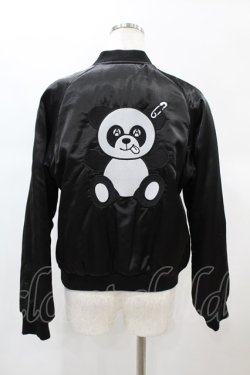 画像2: Candy Stripper / ANARCHY PEPE SOUVENIR JACKET S 黒 H-25-01-06-044-PU-JA-KB-ZT015