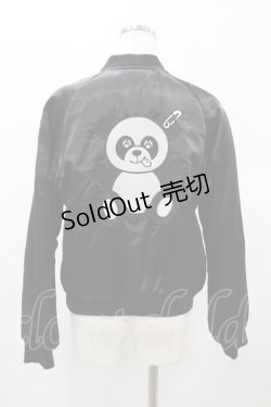 画像2: Candy Stripper / ANARCHY PEPE SOUVENIR JACKET S 黒 H-25-10-20-007-PU-JA-KB-ZH