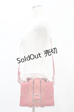 画像1: Candy Stripper / MY LITTLE CANDY RIBBON HAND BAG  RED H-25-01-06-048-PU-BG-KB-ZH