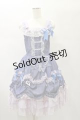 BABY,THE STARS SHINE BRIGHT / Albertineジャンパースカート Free ブルー H-25-01-07-047-BA-OP-NS-ZH