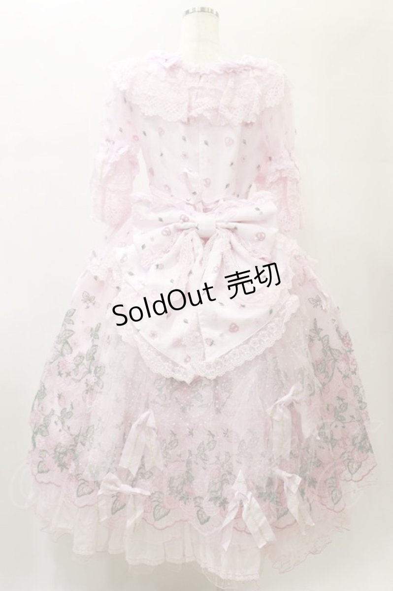 画像2: BABY,THE STARS SHINE BRIGHT / Mariee de Kumya〜Le Jardin de Fraises〜ワンピースドレス Free ピンク H-25-01-07-060-BA-OP-NS-ZH (2)