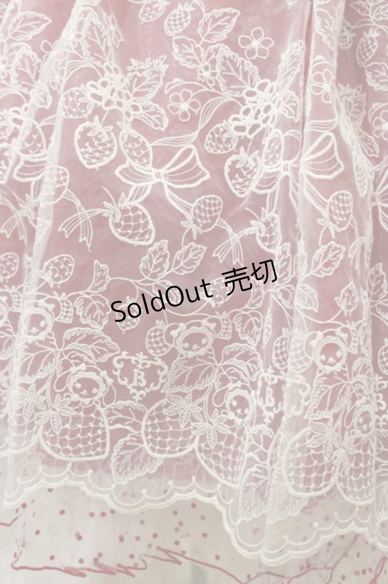画像5: BABY,THE STARS SHINE BRIGHT / Mariee de Kumya〜Le Jardin de Fraises〜ワンピースドレス Free エンジ H-25-01-07-061-BA-OP-NS-ZH (5)