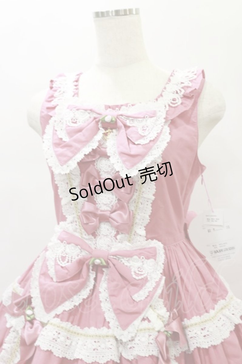 画像4: BABY,THE STARS SHINE BRIGHT / Sugar Rose Princessジャンパースカート Free ローズピンク H-25-01-07-063-BA-OP-NS-ZH (4)