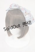 Royal Princess Alice / Wrapping Ribbon Cat・ねこ助コラボ リボンカチューシャ  ブルー H-25-01-07-1042-LO-AC-NS-ZH