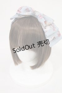 Royal Princess Alice / Wrapping Ribbon Cat・ねこ助コラボ リボンカチューシャ  ブルー H-25-01-07-1042-LO-AC-NS-ZH