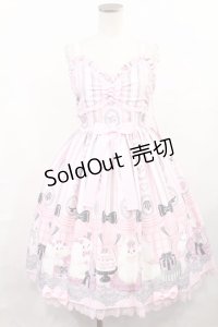 Angelic Pretty / Princess Puppyジャンパースカート Free ピンク H-25-01-07-1004-AP-OP-NS-ZH