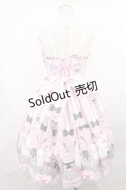 画像3: Angelic Pretty / Princess Puppyジャンパースカート Free ピンク H-25-01-07-1004-AP-OP-NS-ZH