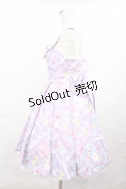 画像2: Angelic Pretty / Fancy Stationeryジャンパースカート Free ラベンダー H-25-01-07-1007-AP-OP-NS-ZH