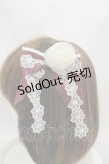 BABY,THE STARS SHINE BRIGHT / La fleurieリボンコーム  エンジ H-25-01-07-020-BA-AC-NS-ZH