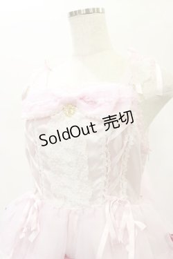 画像4: BABY,THE STARS SHINE BRIGHT / Eternal Ribbon Featheryジャンパースカート Free ピンク H-25-01-07-045-BA-OP-NS-ZH