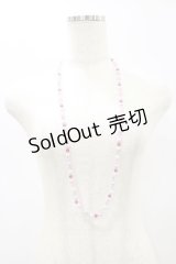 KANEKO ISAO / パールネックレス  ピンク H-25-01-08-074-EL-AC-NS-ZH