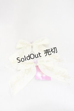 画像2: Angelic Pretty / Jewelry RibbonクリップSet  アイボリー H-25-01-08-087-AP-AC-NS-ZH