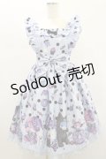 Angelic Pretty / Happy Treat Partyジャンパースカート Free サックス H-25-01-08-015-AP-OP-NS-ZH