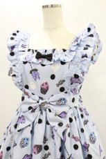 画像4: Angelic Pretty / Happy Treat Partyジャンパースカート Free サックス H-25-01-08-015-AP-OP-NS-ZH (4)
