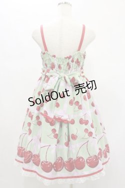 画像2: Angelic Pretty / Charming Cherryジャンパースカート Free  H-25-01-08-018-AP-OP-NS-ZH