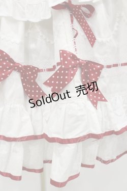 画像5: BABY,THE STARS SHINE BRIGHT / うさくみゃちゃんのドットリボンジャンパースカート Free オフ/レッド H-25-01-08-021-BA-OP-NS-ZH