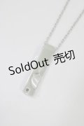 NieR Clothing / PLATE NECKLACE  シルバー H-25-01-09-048-PU-AC-KB-ZH