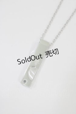 画像1: NieR Clothing / PLATE NECKLACE  シルバー H-25-01-09-048-PU-AC-KB-ZH