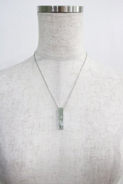 画像2: NieR Clothing / PLATE NECKLACE  シルバー H-25-01-09-048-PU-AC-KB-ZH