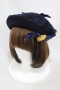 ALICE and the PIRATES / A/Pロゴリボンベレー帽  ネイビー H-25-01-09-1003-PA-AC-NS-ZH