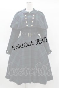 metamorphose / ブリティッシュケープ付コート Free ネイビー H-25-01-09-1029-ME-CO-NS-ZH