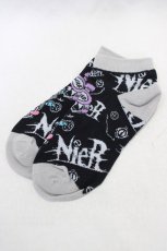 画像1: NieR CLOTHING / 靴下   H-25-01-09-016-PU-ZA-KB-ZH (1)
