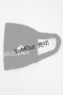 画像1: NieR Clothing / マスク  黒 H-25-01-09-028-PU-ZA-KB-ZH