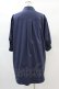 画像2: Jane Marple Dans Le Salon / Flight-sleeve shirt dress M ライトネイビー H-25-01-10-1008-JM-OP-KB-ZT027 (2)
