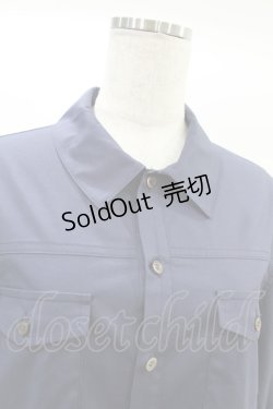 画像4: Jane Marple Dans Le Salon / Flight-sleeve shirt dress M ライトネイビー H-25-06-15-1009-JM-OP-KB-ZH