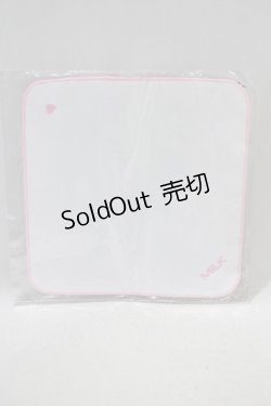 画像1: MILK / タオルハンカチ  白 H-25-01-10-074-ML-ZA-KB-ZH