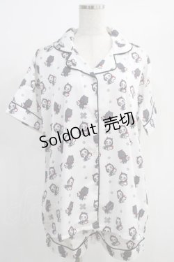 画像1: NieR Clothing / セットアップルームウェア F 白 H-25-01-10-020-PU-OP-KB-ZT027