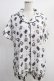 画像1: NieR Clothing / セットアップルームウェア F 白 H-25-01-10-020-PU-OP-KB-ZT027 (1)