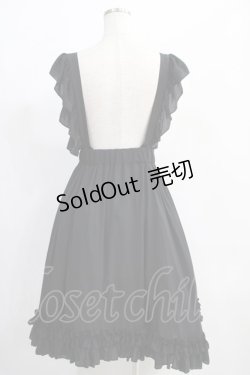 画像3: Vallee lys / Enchanting Maiden Apron  ブラック H-25-01-10-002-GO-OP-KB-ZH
