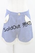 MALKOMALKA / スターポケットパンツ  青 H-25-01-11-1008-PU-PA-KB-ZT016