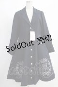 metamorphose / クラウンエンブレム刺繍入りコート サイズ1 ネイビー H-25-01-12-004-ME-CO-NS-ZH