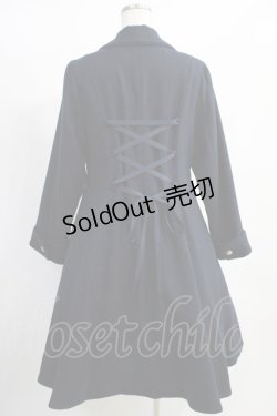 画像3: metamorphose / クラウンエンブレム刺繍入りコート サイズ1 ネイビー H-25-01-12-004-ME-CO-NS-ZH
