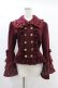 画像1: ATELIER PIERROT / Alettaショートコート 1 ボルドー H-25-01-12-1005-EL-CO-KB-ZT-C042 (1)