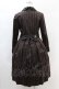 画像2: Jane Marple / Regimental stripeのコレットドレス  ブラウン H-25-01-12-1011-JM-OP-KB-ZT258 (2)