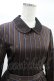 画像4: Jane Marple / Regimental stripeのコレットドレス  ブラウン H-25-01-12-1011-JM-OP-KB-ZT258